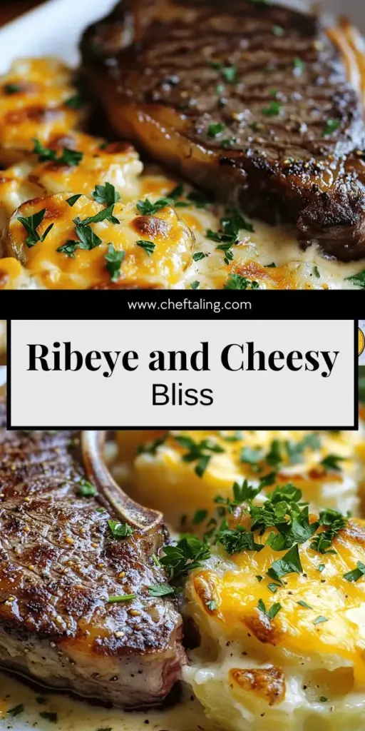 Indulge in the ultimate comfort food with this Ribeye Steak and Cheesy Scalloped Potatoes Delight recipe! Perfectly juicy ribeye steak pairs with creamy, cheesy scalloped potatoes that will impress every guest. Discover essential tips on selecting the best ingredients, cooking methods, and how to make it a memorable meal. Ready to elevate your dinner game? Click through for the full recipe and wow your family tonight!