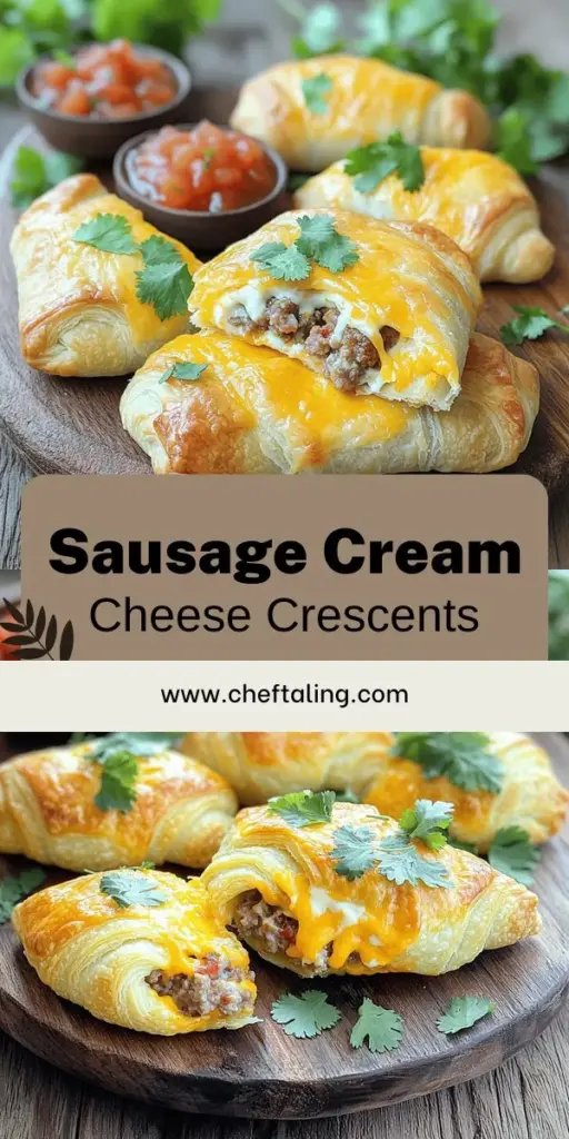 Looking for a crowd-pleasing appetizer? Try my Rotel Sausage & Cream Cheese Crescents! This recipe combines savory sausage, creamy cheese, and zesty Rotel for a delicious bite that's perfect for any gathering. With easy steps and helpful tips, you'll impress your friends and family in no time. Explore fun variations and serving suggestions to elevate your snack game. Click through to discover the full recipe and make your next event unforgettable!