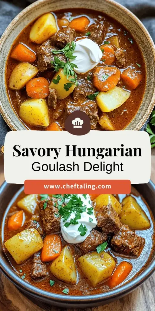 Discover the heartwarming flavors of Hungarian Goulash, a beloved stew that merges beef, vibrant spices, and rich history. This guide walks you through selecting the perfect cuts of meat, such as beef chuck, and the essential ingredients like sweet paprika that elevate the dish. Join this culinary adventure and learn tips for simmering to perfection. Click through to explore the full recipe and bring the comfort of Hungarian cuisine to your table!