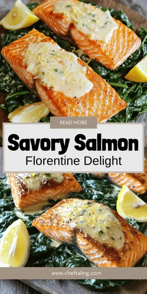 Elevate your dinner with a flavorful and healthy dish: Pan-Seared Salmon Florentine! This delicious recipe features tender salmon paired with a creamy spinach sauce, perfect for any occasion. Discover the essential ingredients, cooking tips, and serving ideas that will help you create a stunning meal. Ready to dive into culinary delight? Click to explore the full recipe and unleash your inner chef with this must-try salmon dish!