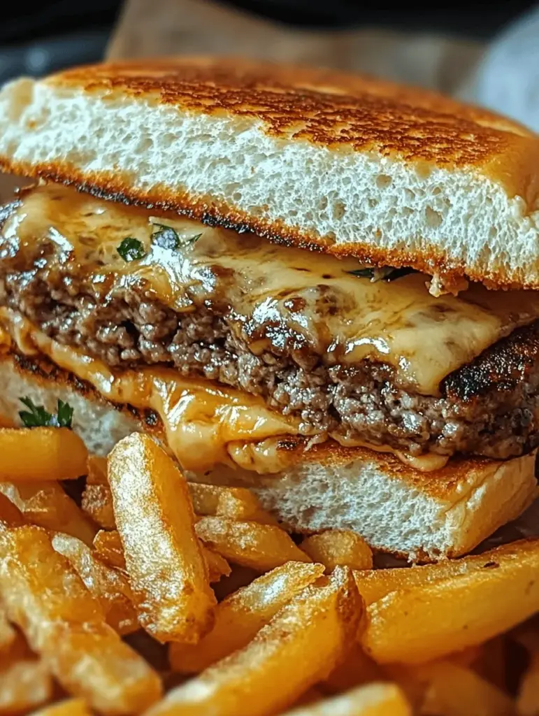 Discover the ultimate patty melt recipe that's sure to impress! This mouthwatering sandwich features perfectly grilled beef patties, melty cheese, and caramelized onions all topped with a delicious secret sauce that takes it to the next level. Perfect for lunch or dinner, this comfort food favorite is easy to make and packed with flavor. Dive into this savory treat and elevate your meal game today! Perfect for sharing with friends and family.
