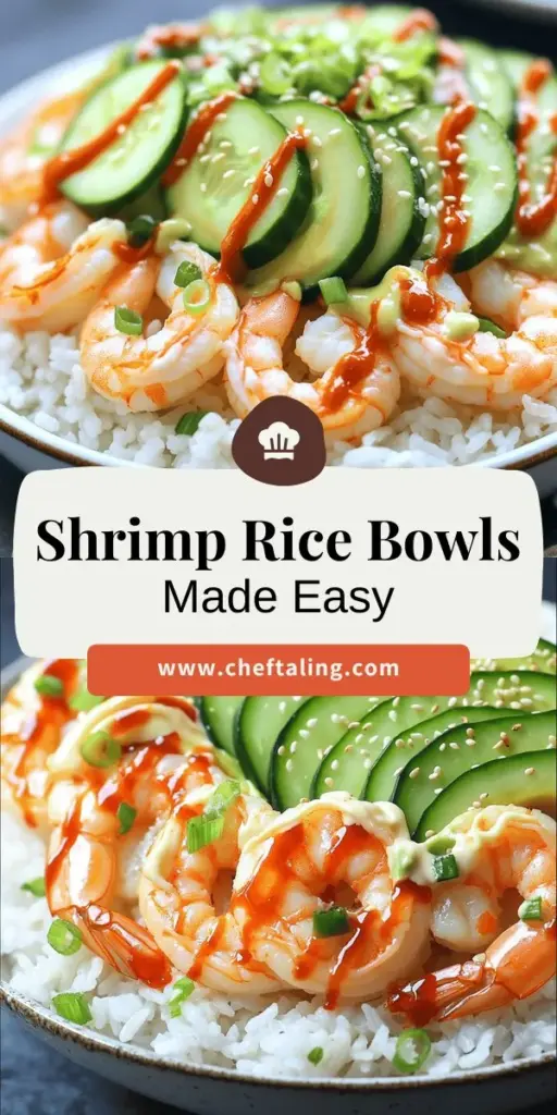 Elevate your dinner with these delicious shrimp rice bowls topped with homemade spicy mayo. This simple recipe guides you through selecting the freshest shrimp, cooking fluffy jasmine rice, and creating a zesty mayo that ties it all together. Perfect for busy nights or entertaining, these bowls are healthy and bursting with flavor. Click through to explore how to customize your shrimp rice bowls and make meal prep a breeze!