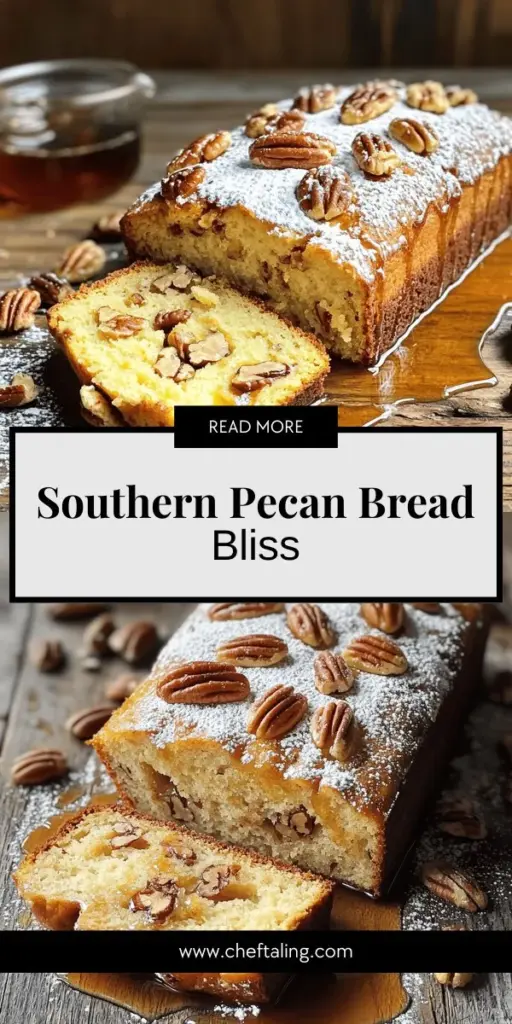 Indulge in the flavors of the South with Sweet Alabama Pecan Bread! This easy recipe combines rich history and mouth-watering taste, making it perfect for any occasion. Discover key ingredients and simple steps to create a delightful loaf that connects you to Southern traditions. Whether enjoyed warm with butter or drizzled with maple syrup, this bread is sure to impress. Click through to explore the full recipe and bring this delicious dish to your kitchen!