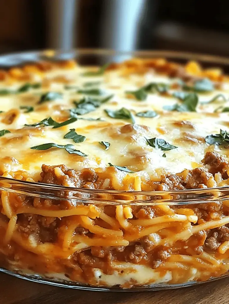 Discover the mouthwatering Million Dollar Spaghetti Pie recipe, a delightful twist on the classic pasta dish! This easy-to-make recipe combines creamy cheeses, savory spaghetti, and a touch of herbs, all baked to perfection. Perfect for family dinners or gatherings, this hearty and comforting dish will impress your guests. Enjoy a slice of this delicious pie that’s sure to become a new favorite in your home! Check out the full recipe today!