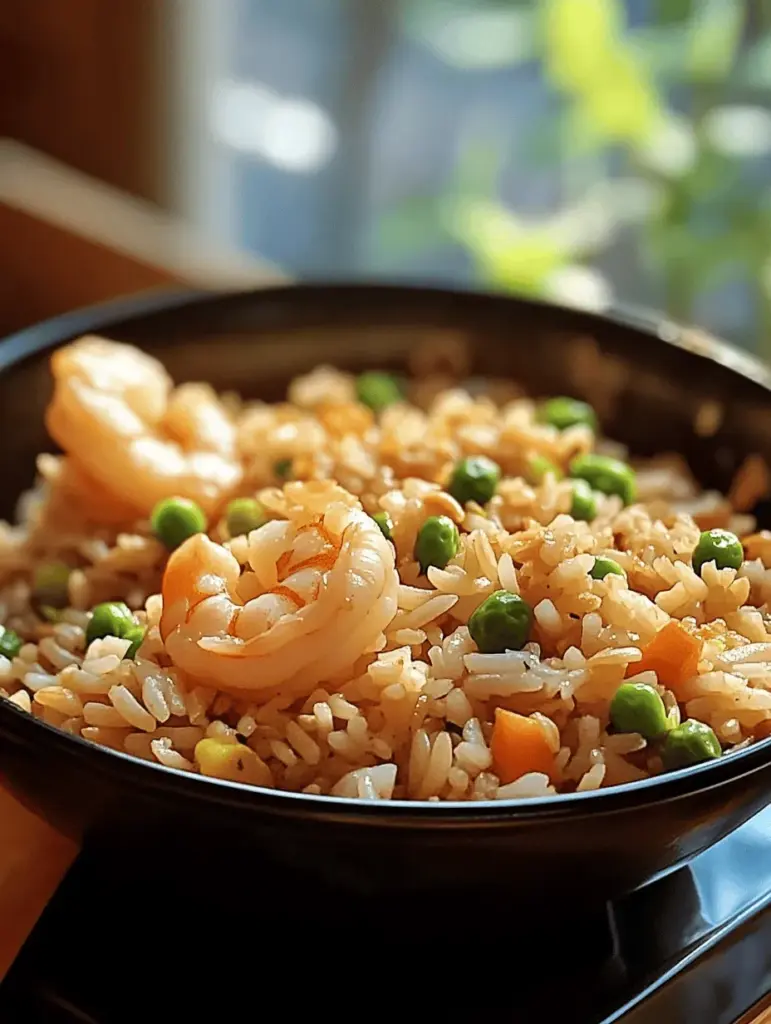 Discover the deliciousness of Aju's Flavorful Shrimp Fried Rice! This easy-to-make recipe combines succulent shrimp, vibrant vegetables, and perfectly seasoned rice for a meal that's sure to impress. Ideal for a quick dinner or meal prep, you'll love the burst of flavors in every bite. Whether you're a seafood lover or just looking for a new favorite dish, this shrimp fried rice is a must-try. Pin it now and bring the taste of Asia to your kitchen!