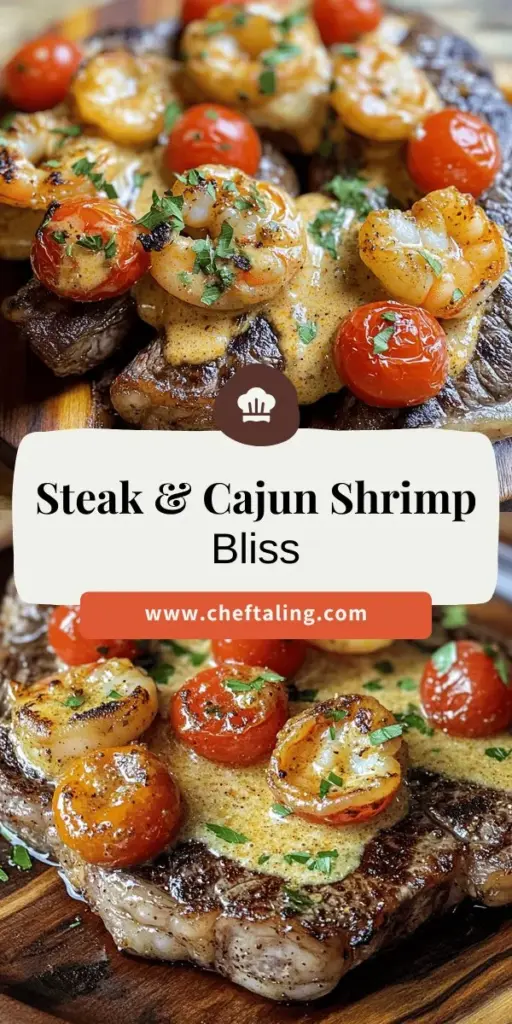 Elevate your dinner with a mouthwatering steak with creamy Cajun shrimp sauce that's sure to impress! This delightful dish combines the richness of ribeye steak with the zesty kick of Cajun shrimp, creating the perfect surf and turf experience. Discover essential ingredients, cooking techniques, and side dish ideas to make your meal special. Click to explore the full recipe and start creating a gourmet feast tonight!