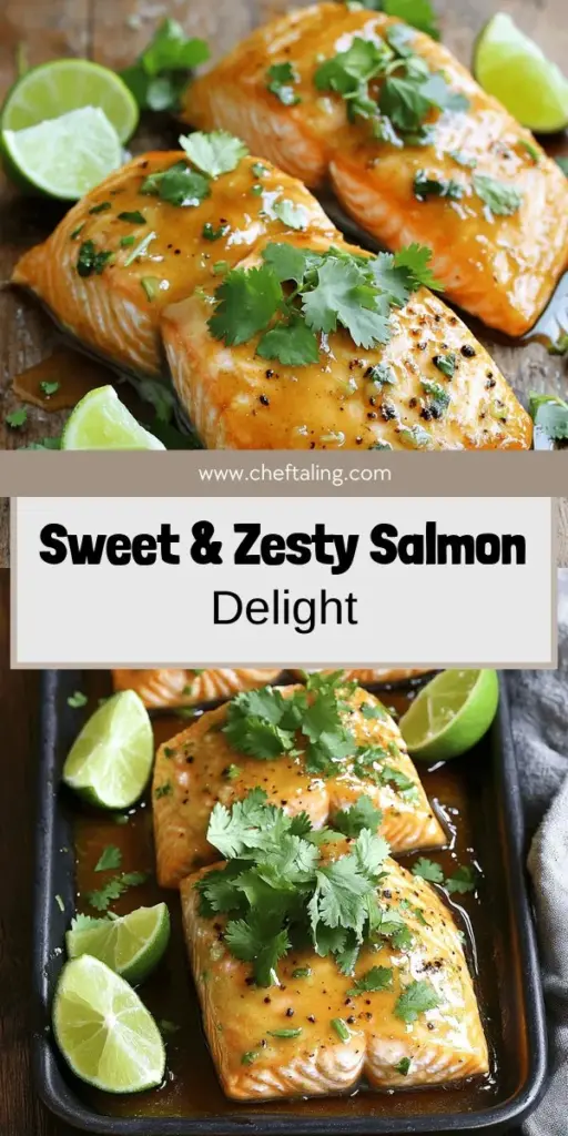 Savor the flavors of my Honey-Lime Garlic Butter Baked Salmon recipe, a delicious and easy dish that’s sure to impress! With fresh salmon, zesty lime, sweet honey, and savory garlic, this recipe will elevate your dinner game. Perfectly baked in just 20 minutes, it's ideal for busy weeknights or special occasions. Don’t miss out on creating this mouthwatering meal—click through for the full recipe and cooking tips that will make your salmon a standout!