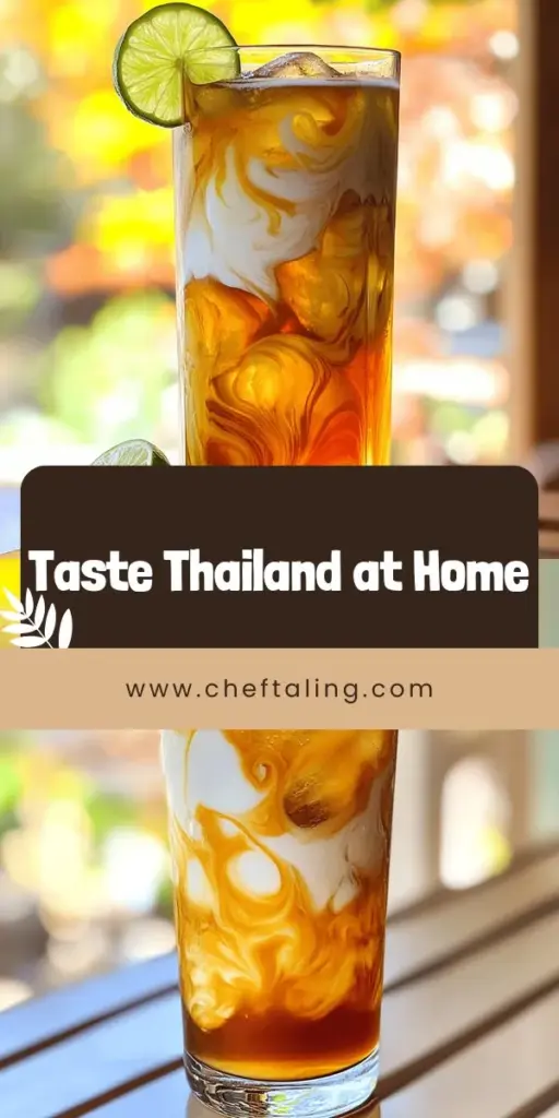 Cool down with the vibrant flavors of authentic Thai iced tea! This refreshing drink combines aromatic Thai tea, creamy sweetened condensed milk, and the perfect sweetness to create a delightful experience at home. In our simple recipe, you'll discover essential ingredients, easy brewing tips, and exciting variations to make each sip unique. Ready to impress your taste buds? Dive into our post and start brewing your own delicious Thai iced tea today!
