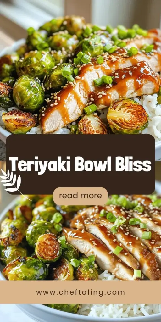 Get ready to whip up a delicious and healthy meal with our Teriyaki Chicken Bowls with Crispy Brussels! This easy recipe combines tender teriyaki chicken, perfectly roasted Brussels sprouts, and fluffy jasmine rice for a nutritious feast. Learn how to customize your bowl and discover the health benefits of each ingredient. Click through to explore the full recipe and transform your dinner routine into something truly delightful!