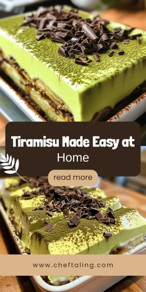 Indulge in the delightful world of Tiramisu with our Tiramisu Delight Easy Recipe to Savor at Home! Explore its rich Italian origins and learn to create this creamy dessert effortlessly. From essential tips to perfect layering, we cover everything you need to impress your loved ones with homemade Tiramisu. Ready to elevate your dessert game? Click through to discover the full recipe and unlock delicious variations that will tantalize your taste buds!