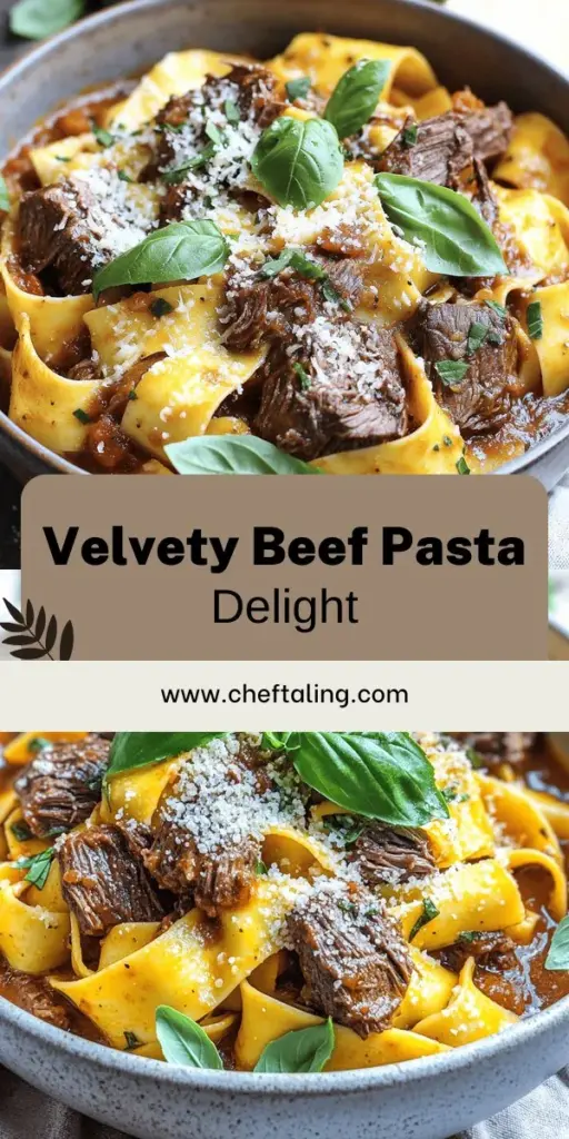 Indulge in comfort with this rich and velvety beef pasta made in your slow cooker! This easy recipe guides you through selecting the perfect beef cut and combines it with hearty pasta and flavorful herbs for a meal everyone will love. Whether you're hosting friends or enjoying a cozy night in, this dish is sure to impress. Click through to discover the full recipe and make your dinner unforgettable!