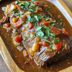 To make a great Stracotto alla Fiorentina, you need the right ingredients. The main star is the beef chuck roast, weighing about 3 to 4 pounds. This cut is rich in flavor and tenderizes well during long cooking.