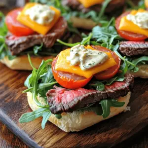 Cowboy Butter Steak Sliders are tasty mini sandwiches packed with flavor. They feature juicy flank steak, melted cheese, and rich Cowboy Butter. This recipe brings a fun twist to casual meals or parties.