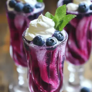 To make Sugar-Free Blueberry Italian Cream Soda, you need fresh or frozen blueberries, erythritol, sparkling water, heavy cream, and vanilla extract. Each ingredient plays a key role in creating a delicious drink.