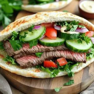 To make a beef shawarma supreme sandwich, you need fresh and tasty ingredients. The key to a great sandwich lies in the beef, marinade, toppings, and bread.