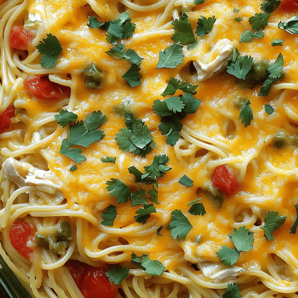 To make the best Monterey Chicken Spaghetti Bake, you need some key ingredients. Each one plays a role in making the dish creamy and full of flavor.