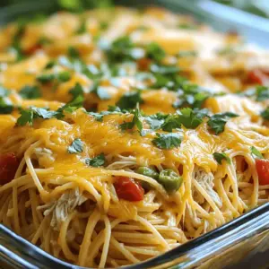 To make the best Monterey Chicken Spaghetti Bake, you need some key ingredients. Each one plays a role in making the dish creamy and full of flavor.