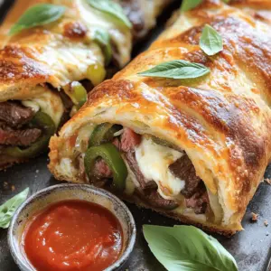 To make a great mozzarella cheesesteak stromboli, you need the right ingredients. Let’s dive into what you need.