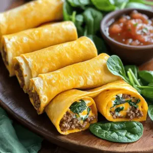 Cheesy beefy roll-ups are tasty wraps filled with beef and cheese. This dish is fun to make and easy to eat. It’s a great choice for family meals. You can serve these roll-ups as a main dish or a savory appetizer.