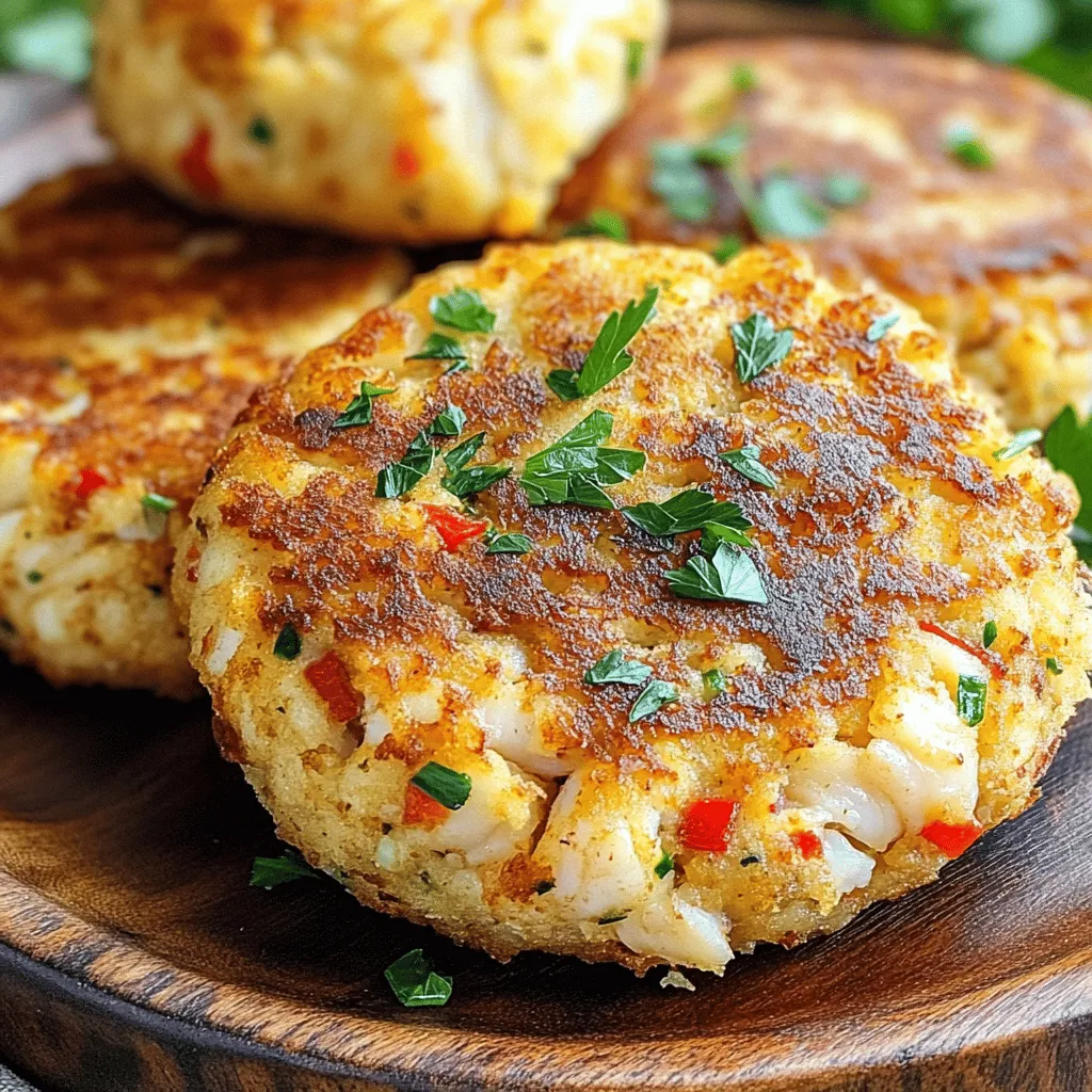 Maryland Style crab cakes need fresh and simple ingredients. The star of the dish is blue crab meat. You want to use 1 pound of lump crab meat. This meat has a sweet and delicate flavor. It also holds together well when cooked.