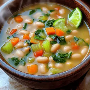 Cuban white bean soup is rich and healthy. To make it, you need key ingredients. The main star is the white beans. I prefer using cannellini or great northern beans. They offer a creamy texture and absorb flavors well.