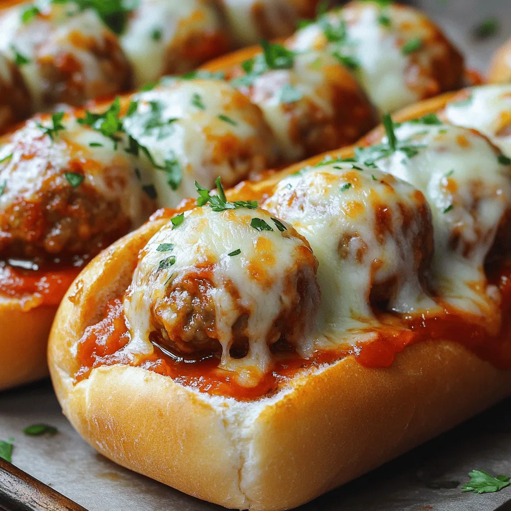 To make great meatball subs, you need some key ingredients. First, you need ground beef. It gives the meatballs a rich taste. The best meatballs for subs use 1 pound of ground beef. Mixing in 1 cup of breadcrumbs helps bind everything together.