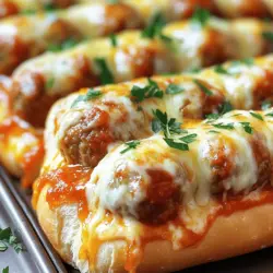To make great meatball subs, you need some key ingredients. First, you need ground beef. It gives the meatballs a rich taste. The best meatballs for subs use 1 pound of ground beef. Mixing in 1 cup of breadcrumbs helps bind everything together.