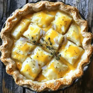 To make a great Irish potato pie, you need simple and tasty ingredients. The base of the pie is potatoes. I like using large russet potatoes. They have a nice texture when cooked.