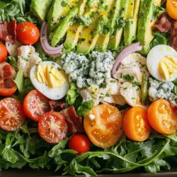 Cobb Salad has a rich history. It dates back to the 1930s in Hollywood. This salad comes from the famous Brown Derby restaurant. The chef, Bob Cobb, created it one night. He mixed leftover ingredients to make a hearty meal.