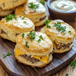 Garlic parmesan cheeseburger bombs are a fun, tasty snack that everyone will love. They are easy to make and filled with juicy ground beef, melty cheese, and a hint of garlic. You can enjoy these homemade cheeseburger bombs for any occasion.