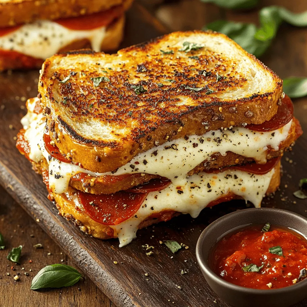 The best homemade pizza grilled cheese recipe combines simple, quality ingredients. Each part plays a key role in taste.
