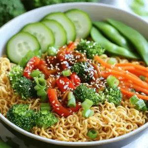 The right ingredients make all the difference in a ramen noodle stir fry. First, focus on the noodles. Instant ramen works well since it cooks fast. You can use any flavor, but discard the seasoning packets. This lets you control the taste.