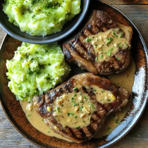 Gaelic Irish Steaks with Whiskey Cream and Colcannon is a delightful dish. Let’s break down the key ingredients.