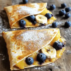 The blueberry breakfast quesadilla is a fun twist on breakfast. It is quick and easy to make. You will love how the sweet blueberries mix with the creamy cheese. This dish is perfect for busy mornings or lazy weekends.