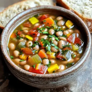 To make a great Savory Mediterranean Bean Soup, you need key ingredients. First, choose your beans wisely. I recommend using mixed beans like kidney, cannellini, and black beans. These provide a hearty base and various textures.