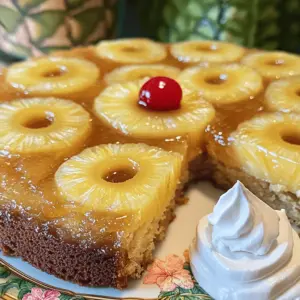 To make this fluffy Pineapple Upside-Down Cake, you need a few key ingredients. These will create the base and the sweet topping that makes this cake special. Here’s what you need: