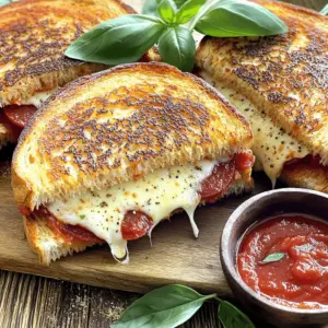 To make the perfect pizza grilled cheese, you need a few key items: