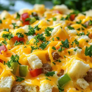 The key to a great sausage egg casserole lies in its simple yet flavorful ingredients. Here’s what you need: