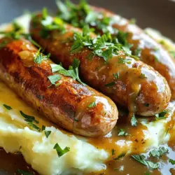To make a great Bangers and Mash, you need a few key items. Here’s what you’ll need: