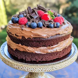 The key to a tasty classic chocolate cake lies in the right mix of ingredients. Each one plays a big role in making your cake moist and rich. Here’s what you need:
