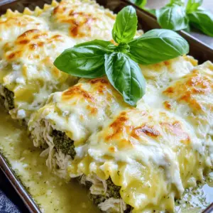 - 9 lasagna noodles - 2 cups cooked chicken, shredded - 1 cup ricotta cheese - 1 cup mozzarella cheese, shredded - 1/2 cup grated Parmesan cheese - 1 cup basil pesto - 1 cup heavy cream - 1 teaspoon garlic powder - 1 teaspoon Italian seasoning - Salt and pepper to taste - Fresh basil leaves for garnish