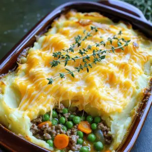 To make a delicious Shepherd's Pie, you will need: - 1 lb ground lamb (or beef for a traditional twist) - 1 medium onion, diced - 2 cloves garlic, minced - 2 carrots, diced - 1 cup frozen peas - 1 tablespoon tomato paste - 1 cup vegetable broth - 1 teaspoon Worcestershire sauce - 1 teaspoon fresh rosemary, chopped - 1 teaspoon fresh thyme, chopped - Salt and pepper to taste - 4 cups mashed potatoes (prepared from scratch or store-bought) - 1/2 cup shredded cheddar cheese (optional)