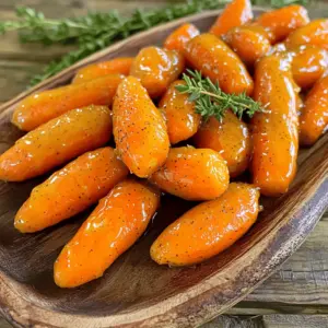 Here’s what you need for honey mustard glazed carrots. Gather these items to create a tasty side dish.