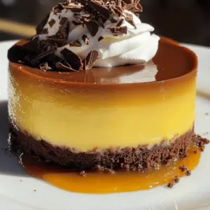 To make the perfect chocoflan, gather these ingredients: - 1 cup of granulated sugar (for caramel) - 1 cup of flour - 1/2 cup of unsweetened cocoa powder - 1/2 cup of granulated sugar (for cake) - 1 tablespoon baking powder - 1/2 teaspoon salt - 1/2 cup of vegetable oil - 3 large eggs - 1 teaspoon vanilla extract - 1 cup of milk - 1 can (14 oz) sweetened condensed milk - 1 can (12 oz) evaporated milk - 3 large eggs (for flan layer) - 1 teaspoon vanilla extract (for flan layer) - Optional: whipped cream and chocolate shavings for garnish
