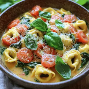 The heart of Tuscan tortellini lies in its fresh, simple ingredients. When you gather your items, focus on quality. For a classic flavor, choose cheese tortellini as your base. Fresh pasta brings a delightful texture.