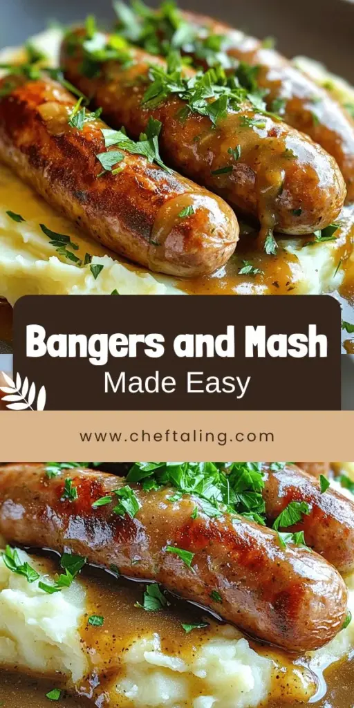Discover the warmth of a classic dish with our easy bangers and mash recipe! This simple yet hearty meal combines succulent sausages and creamy mashed potatoes, perfect for any occasion. Follow our step-by-step guide filled with tips and variations to customize your dish. Whether you prefer pork or chicken sausages, we’ve got you covered. Click to explore our delicious recipes and bring this comforting favorite to your table today!