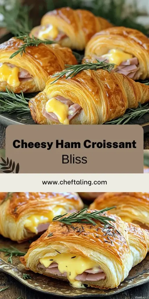 Indulge in the savory goodness of Irresistible Baked Ham and Cheese Croissants! These flaky delights are filled with deli ham, creamy Swiss cheese, and a hint of Dijon mustard, making them perfect for breakfast, lunch, or a snack. With easy steps to follow, you’ll impress family and friends at your next gathering. Ready to bake the perfect treat? Click through for the full recipe and tips on variations to customize your croissants!