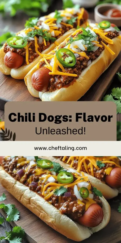 Get ready to satisfy your cravings with the chili dog craze! This delicious guide shows you how to elevate your hot dogs with rich chili and zesty toppings. Discover simple steps to make juicy, flavorful chili dogs at home in just 20 minutes! Whether you're a novice or a cooking pro, you'll find mouthwatering ideas to impress your family and friends. Click through to explore all the tasty recipes and make mealtime exciting!