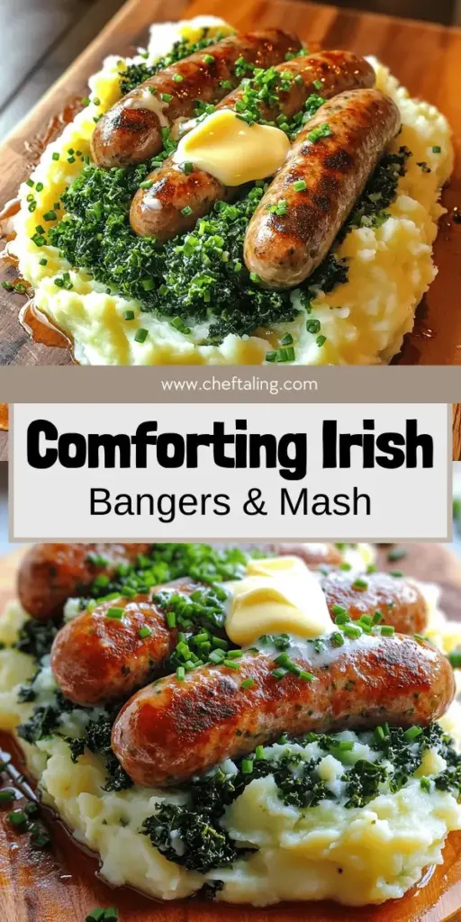 Discover the delight of Irish bangers and colcannon mash, a hearty comfort food perfect for warming your soul! With just a few simple ingredients, you can create this traditional dish that promises rich flavors and satisfying textures. Follow our easy recipe for a delicious meal that’s perfect any time of year. Click through to explore the full recipe and elevate your cooking with this classic Irish favorite!