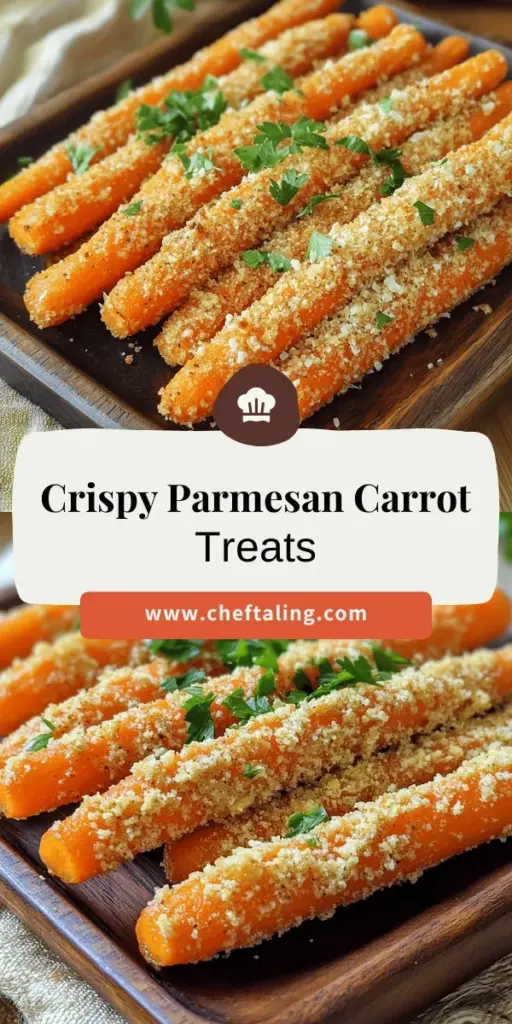 Craving a delicious and healthy snack? Dive into the world of Crispy Parmesan Carrot Sticks! This easy recipe transforms simple carrots into a crunchy, flavorful treat coated in golden Parmesan and spices. Perfect for any time of day, these sticks are sure to impress your taste buds and guests alike. Click through to discover the full recipe, step-by-step instructions, and tips to achieve the ultimate crispiness. Your new favorite snack awaits!